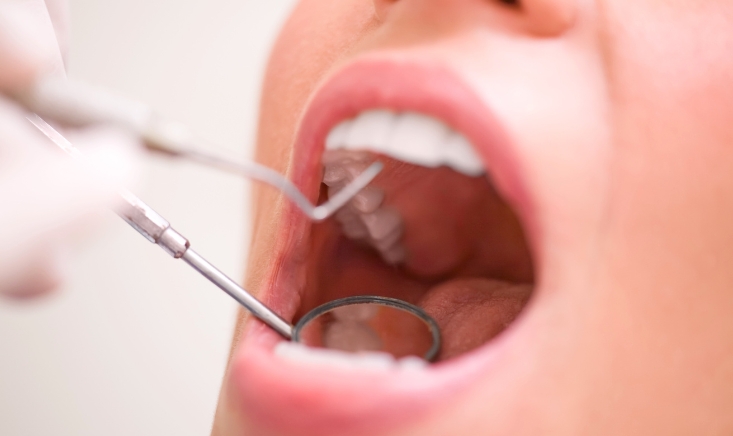dental exam and cleaning for valentines day